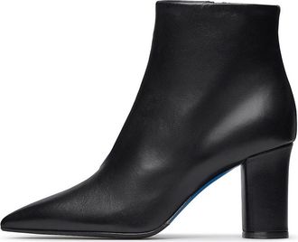 Loriblu Stivaletto in nappa - Dames - Laarzen met Hak - Zwart - 40 EU - Leer - Schoenen