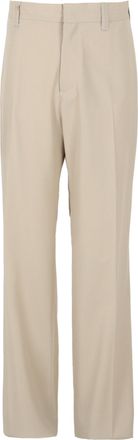 Ferragamo Stitched Wide Leg Trousers