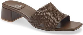 Jeffrey Campbell Coen Slide Sandal in Khaki at Nordstrom, Size 7