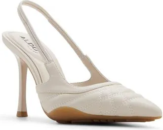 Aldo Striker Slingback Pump in Other Beige at Nordstrom, Size 6.5