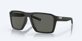 Costa Unisex Antille Polarized Sunglasses In Net Black Gray