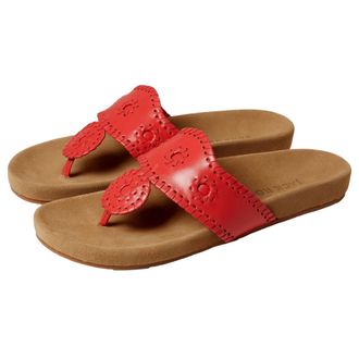 Jack Rogers Jacks Comfort Sandal Cayenne / Cayenne 113201SA06-616 Womens