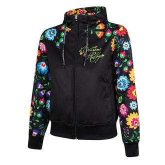 OEM Sudadera Deportiva Folcl&oacute;rica Para Mujer, Talla M, Color Negro