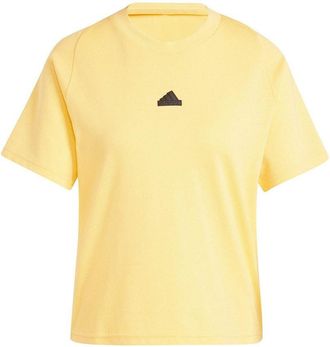 adidas (WMNS) adidas Z.N.E. T-Shirt Asia Sizing Yellow IS3932