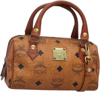 MCM Pre-owned borse di pelle - - Pre-owned - Donna - Marrone - ONE SIZE