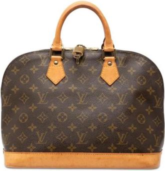 Louis Vuitton Pre-owned Handbags, female, Brown, Size: ONE SIZE Pre-owned Vintage Handbag