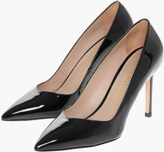 Stuart Weitzman Patent Leather ANNY Pumps with Stiletto Heel 9.5cm size 39
