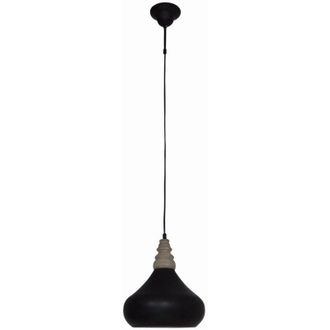 Näve Naeve PINHEAD Lámpara de techo colgante de cúpula de 26 cm, color negro