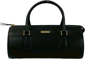 Burberry Pre-owned Leren Handtas - Dames - Vintage Handtas - Zwart - ONE Size - Leer - Vintage