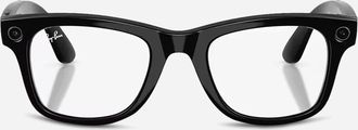 Ray-Ban Wayfarer Gen 2 Sunglasses Shiny Black / Clear / Graphite Green Transitions