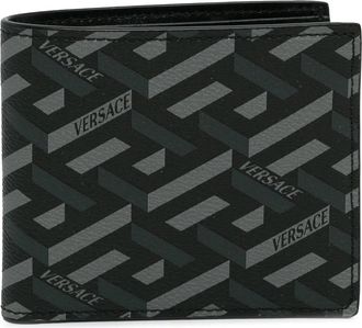 Versace Portemonnaies - La Greca Small Wallet - Gr. unisize - in Schwarz - für Damen