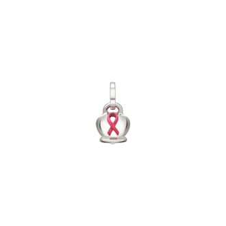 CHANTECLER Kleine Europese bel hanger in zilver en emaille - Dames - Sieraden - Grijs - ONE Size - Accessoires