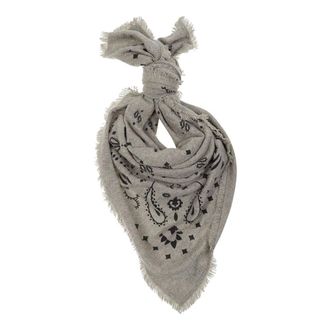 Kujten Sciarpa Bandana Hachiko - - Accessories - Donna - Grigio - ONE SIZE