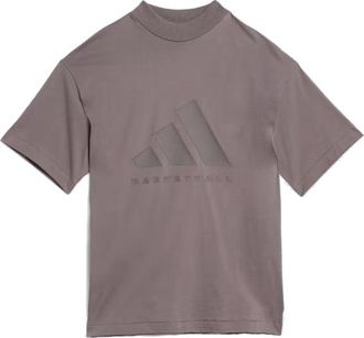 adidas Basketball T-Shirt Asia Sizing Brown IX1970