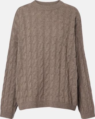 Lisa Yang Seymour cable-knit cashmere sweater