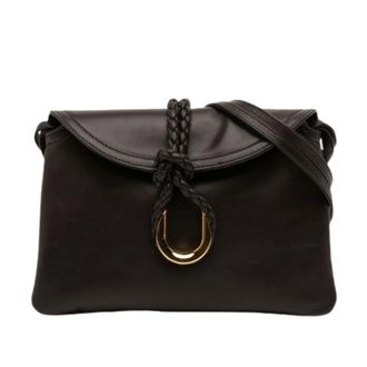 Bottega Veneta Pre-owned Cross Body Bags, female, Brown, Size: ONE SIZE Pre-owned Crossbody Bag