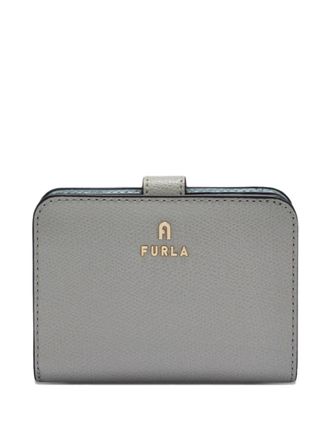 Furla Camelia leather wallet - women - Leather/Viscose - One Size - Grey