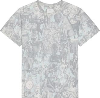 Givenchy Hombre, Camisetas, Gris, Talla: M