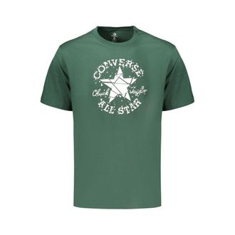 Converse Groene Katoenen Heren T-Shirt