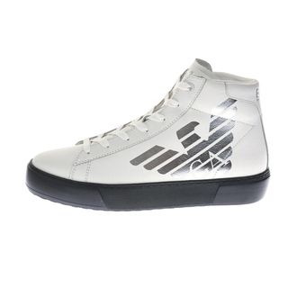 Emporio Armani Sneakers, male, White, Size: 6 US X8Z001Xk119Bianco