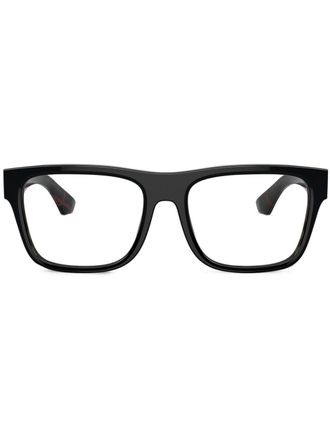 Burberry Sunglasses square-frame glasses - men - Acetate - One Size - Black