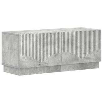 vidaXL Mueble De Tv Gris Hormig&oacute;n Madera De Ingenier&iacute;a Vidaxl