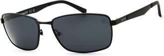 Timberland TB9233 02D Matte Black/Smoke Polarized