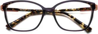 Etnia Barcelona Sajonia Square Frame Eyeglasses with Translucent Front