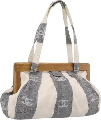 Chanel Borsa Tote Vintage Pre-owned - - Pre-owned - Donna - Grigio - ONE SIZE