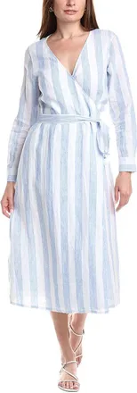 Tommy Bahama Bayside Isle Wrap Linen Dress
