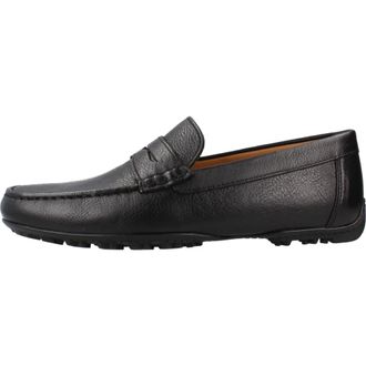 Geox Heren, Schoenen, Zwart, Maat: 42 1/2 EU Leer