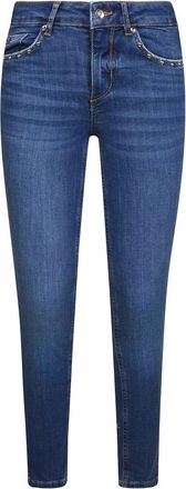 Liu Jo B.up Ideal Reg. W. - Dames - Skinny Jeans - Blauw - W31 - Katoen - Jeans