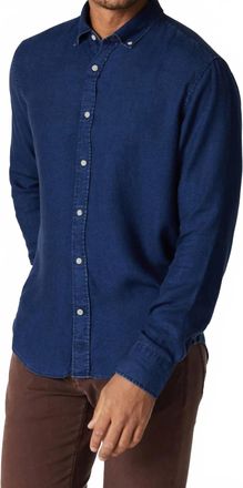 34 Heritage Denim Shirt In Mid Indigo