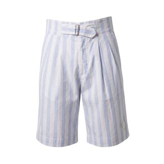 Trussardi Diagonal Jersey Bermuda Shorts - Heren - Korte broeken - Blauw - Maat: M Jersey