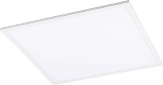 Lindby Lámpara de techo led Luay en Blanco Plástico - Lindby