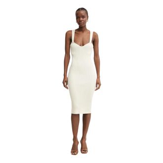 Fracomina Dames, Jurken, Beige, Maat: XL Viscose