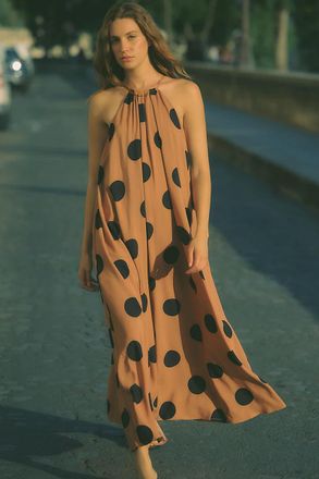 endless rose Halter Midi Dress