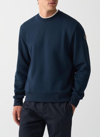 Colmar Sweatshirt COLMAR MENS SWEATSHIRT, Herren, Gr. XXL, blau (marine), Sweatware, Obermaterial: 66% Baumwolle, 34% Polyester, unifarben, regular fit norma