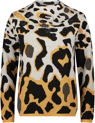 Betty Barclay Truien & Vesten, Dames, Beige, 3Xl, Rondgebreide trui