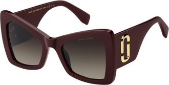 Marc Jacobs Brown Shaded Butterfly Ladies Sunglasses MARC 761/S 0LHF/HA 52