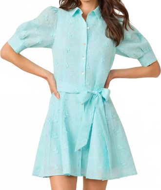 Lilly Pulitzer Larkyn Shirt Dress In Daydream Blue