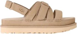 UGG Goldenstar Gleam Sandaal - Dames - Sandalen - Beige - 37 EU - Polyester - Schoenen