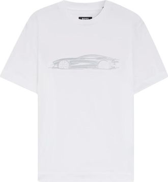 HUGO BOSS Heren, Tops, Wit, Maat: S