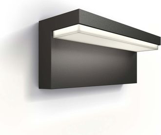 Philips Aplique De Pared Exterior Philips Led Bustan Antracita
