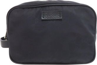 Gucci Black Nylon Clutch Bag (Pre-Owned)