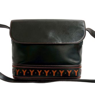 Saint Laurent Pre-owned Saint Laurent Leather Cutout Crossbody Z8RD9NHMXL3F2LOG