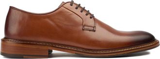 Sole Mens Ewer Derby Shoes - Brown Leather - Size UK 10