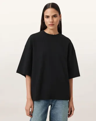 AllSaints Amelie Oversized Boxy T-Shirt