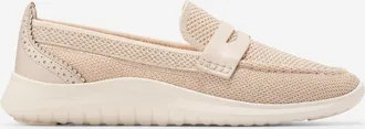 Cole Haan Womens Zerøgrand Meritt Stitchlite Loafers - Beige Size 7