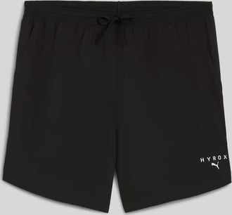 Puma PUMA x HYROX - Regular Fit Sport-Shorts aus ultraleichtem Material in Black, Gr&ouml;&szlig;e XXL